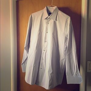 Hugo Boss Button-up Shirt (Gray)